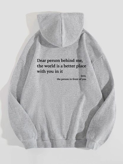 DEAR PERSON BEHIND ME HOODIE
